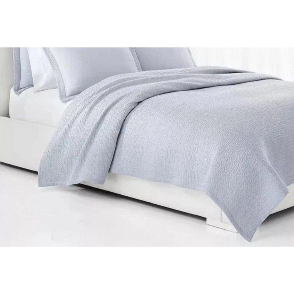 Ralph Lauren Kaia Matelassé Full/Queen Coverlet Bedspread ,Blue Cornflower